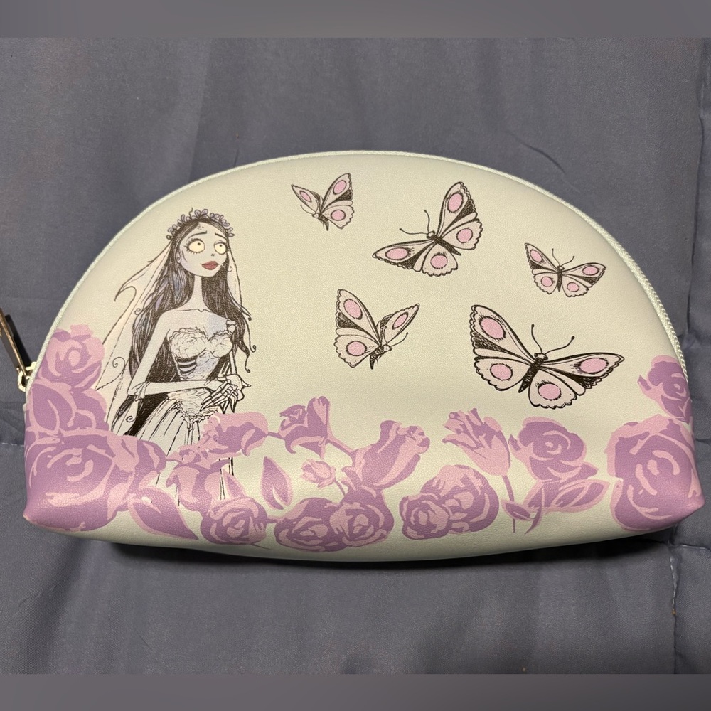 Corpse Bride Emily Butterfly Makeup Bag